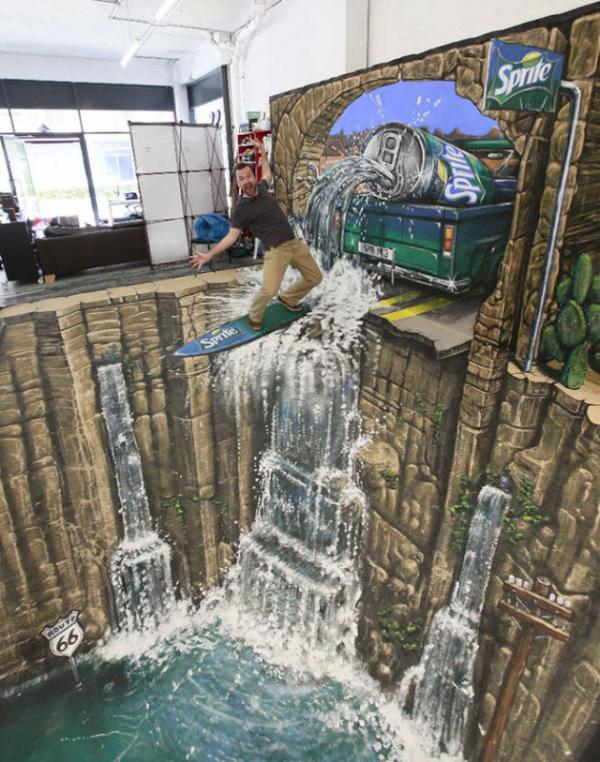 25 Realistic Street Art by 3D Joe and Max