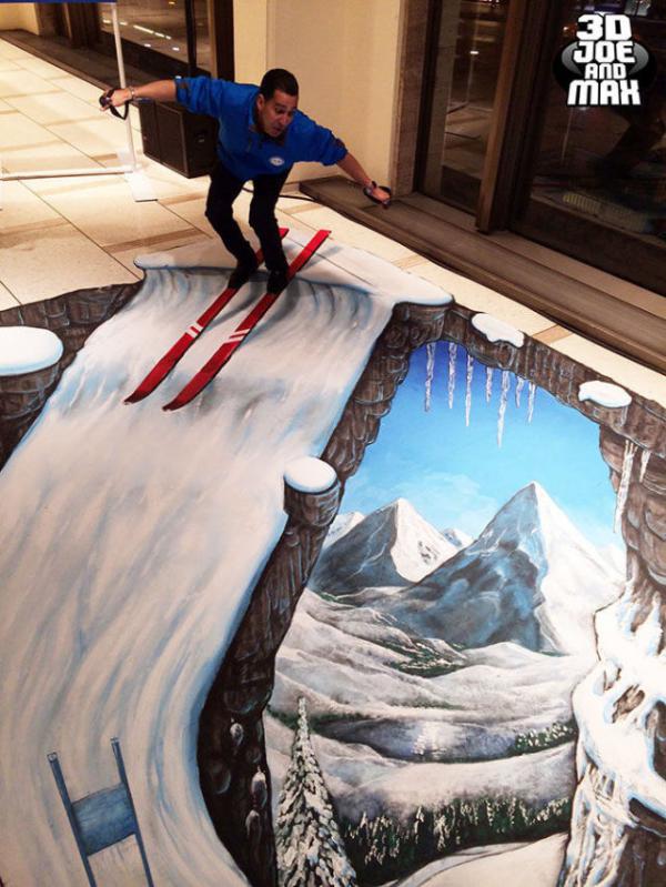 25 Realistic Street Art by 3D Joe and Max