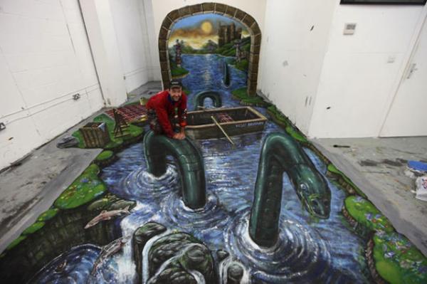 25 Realistic Street Art by 3D Joe and Max