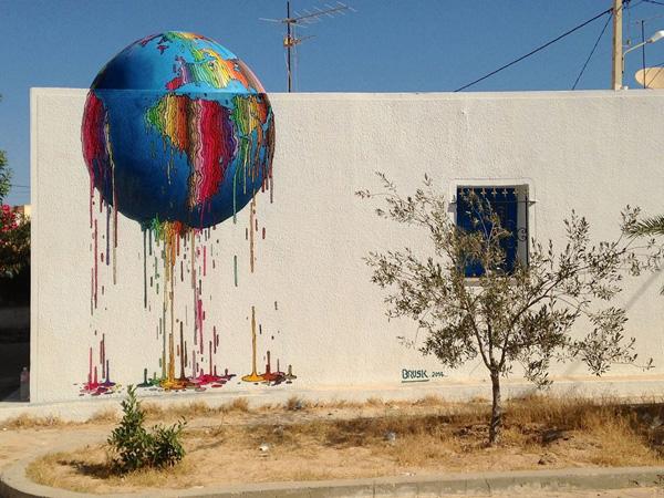 Street Art by Brusk