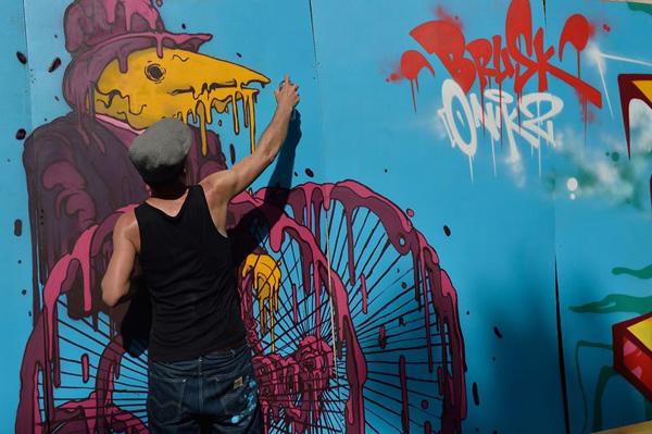Street Art by Brusk