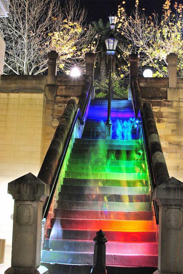 30 Beautiful Street Artworks on Stairs