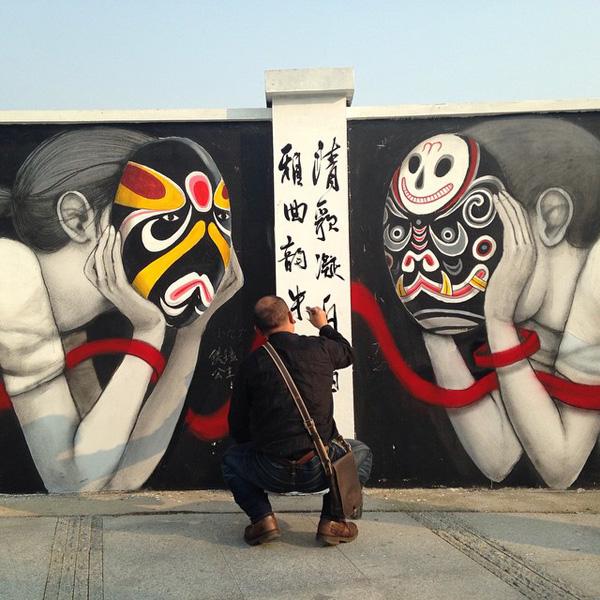 Street Art by Seth Globepainter