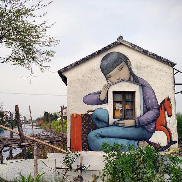 Street Art by Seth Globepainter