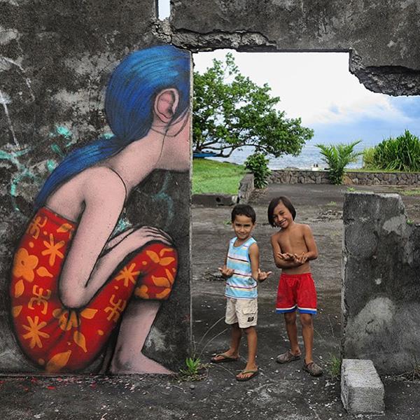 Street Art by Seth Globepainter