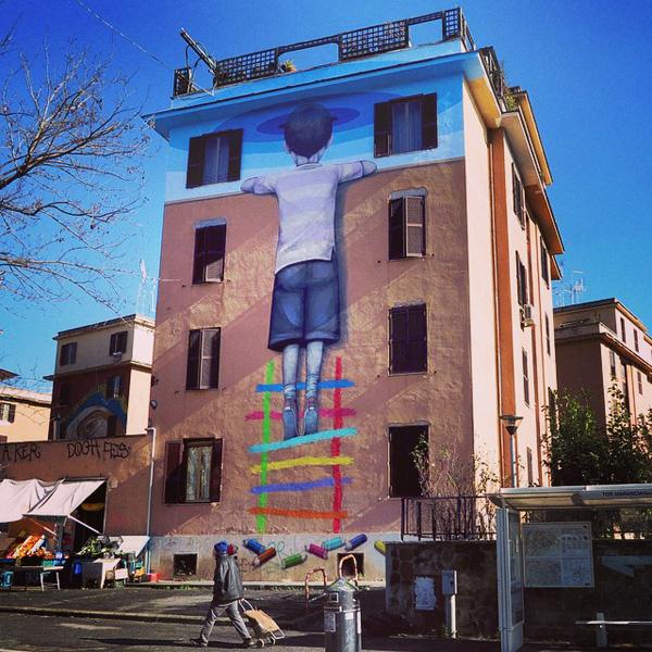 Street Art by Seth Globepainter