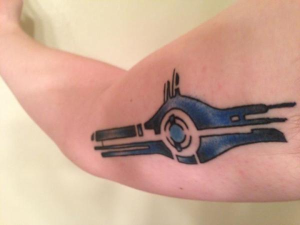 Mass Effect Tattoos: A Galactic Journey on Your Skin