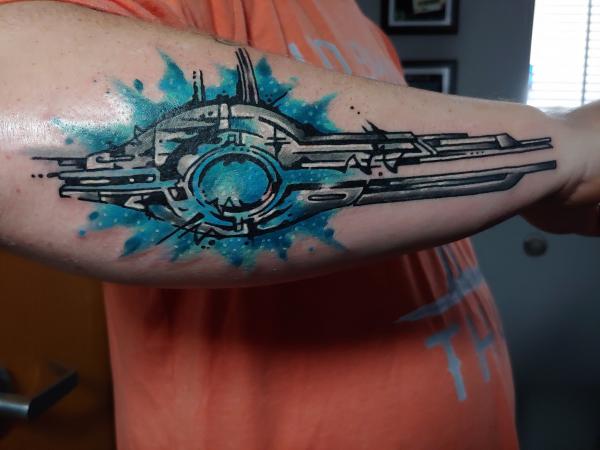 Mass Effect Tattoos: A Galactic Journey on Your Skin