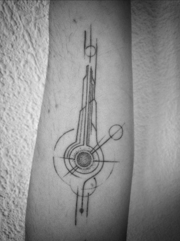Mass Effect Tattoos: A Galactic Journey on Your Skin