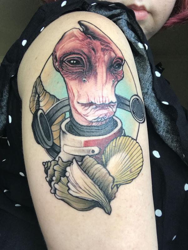 Mass Effect Tattoos: A Galactic Journey on Your Skin
