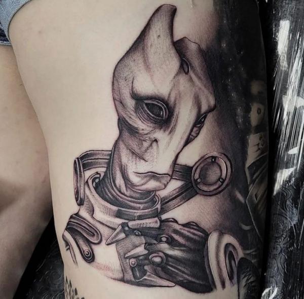 Mass Effect Tattoos: A Galactic Journey on Your Skin