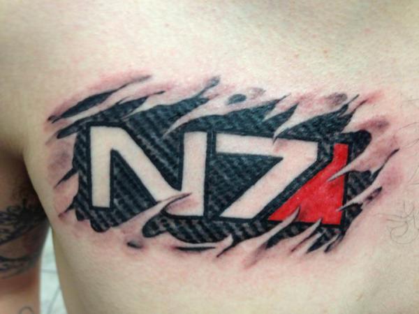 Mass Effect Tattoos: A Galactic Journey on Your Skin