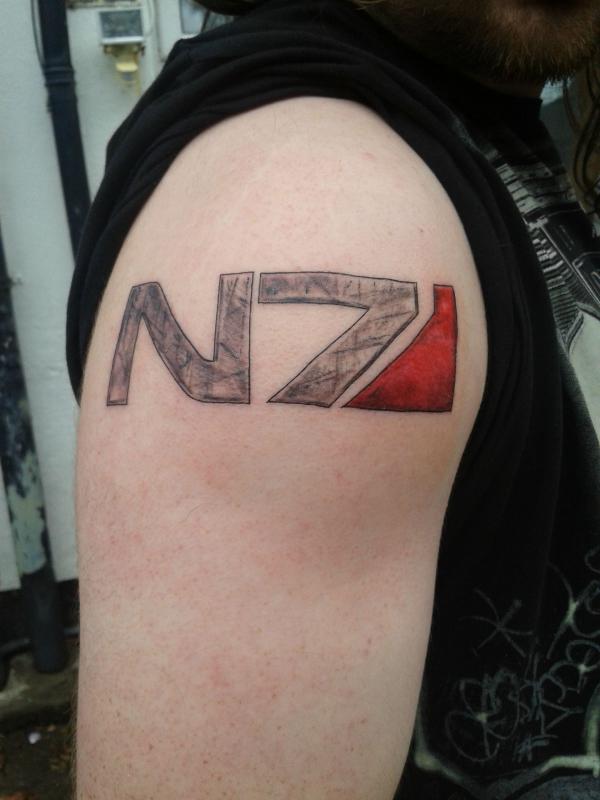 Mass Effect Tattoos: A Galactic Journey on Your Skin