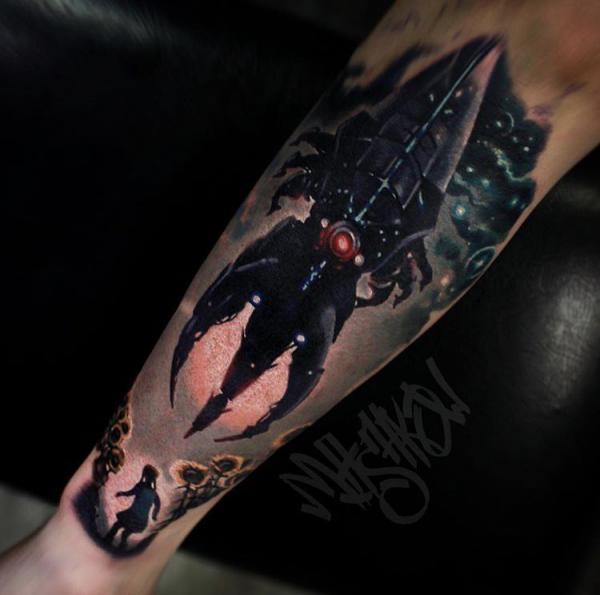 Mass Effect Tattoos: A Galactic Journey on Your Skin