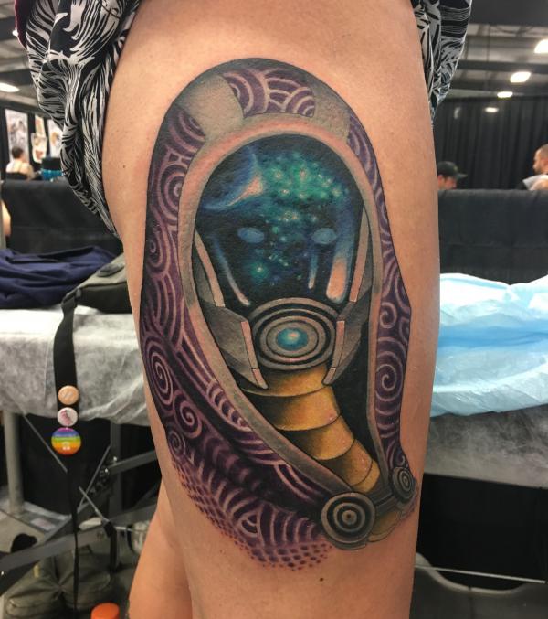Mass Effect Tattoos: A Galactic Journey on Your Skin