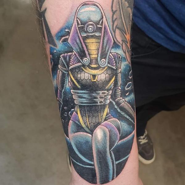Mass Effect Tattoos: A Galactic Journey on Your Skin