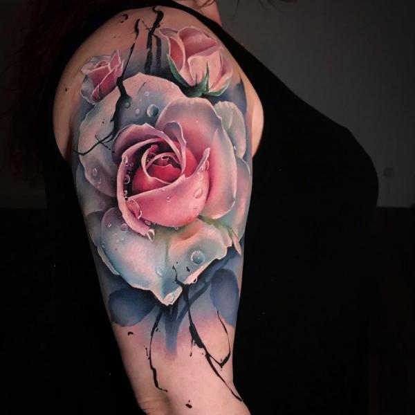 140 Meaningful Rose Tattoo Designs