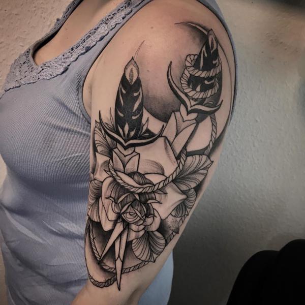 140 Meaningful Rose Tattoo Designs