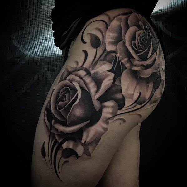 140 Meaningful Rose Tattoo Designs
