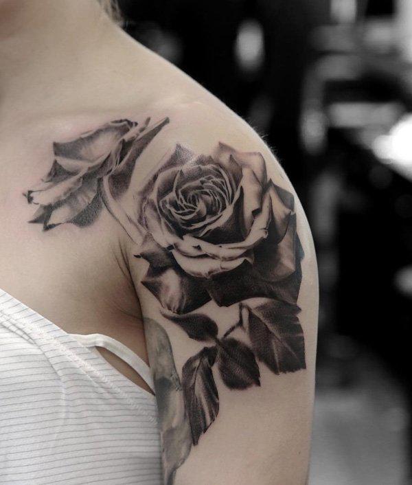 140 Meaningful Rose Tattoo Designs