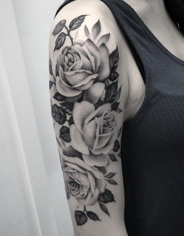 140 Meaningful Rose Tattoo Designs