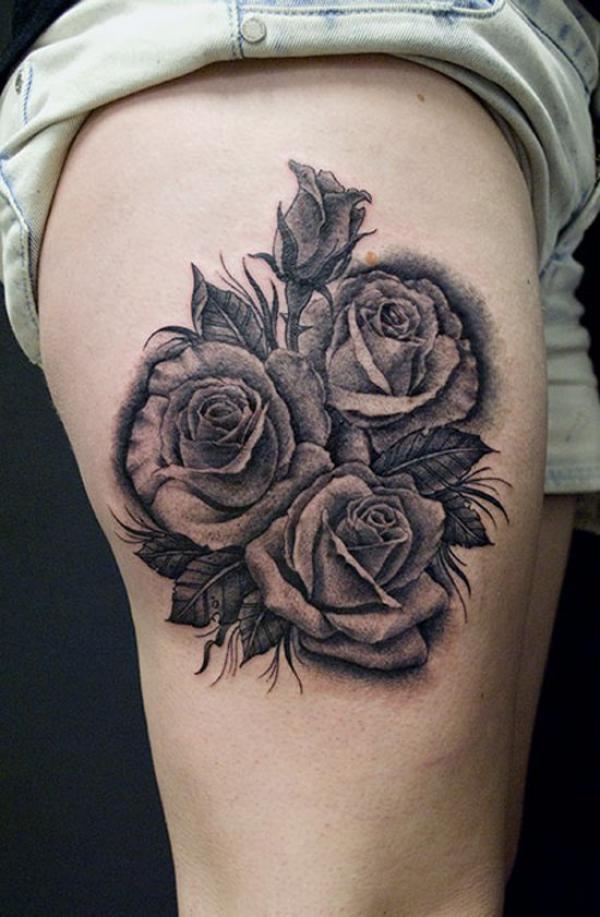 140 Meaningful Rose Tattoo Designs