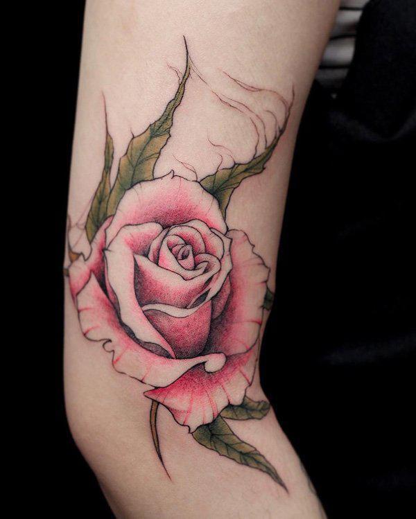 140 Meaningful Rose Tattoo Designs