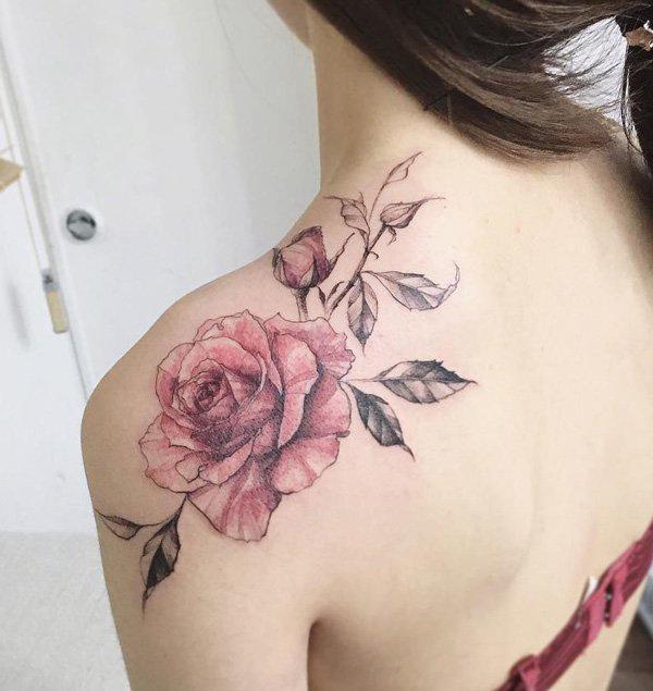 140 Meaningful Rose Tattoo Designs
