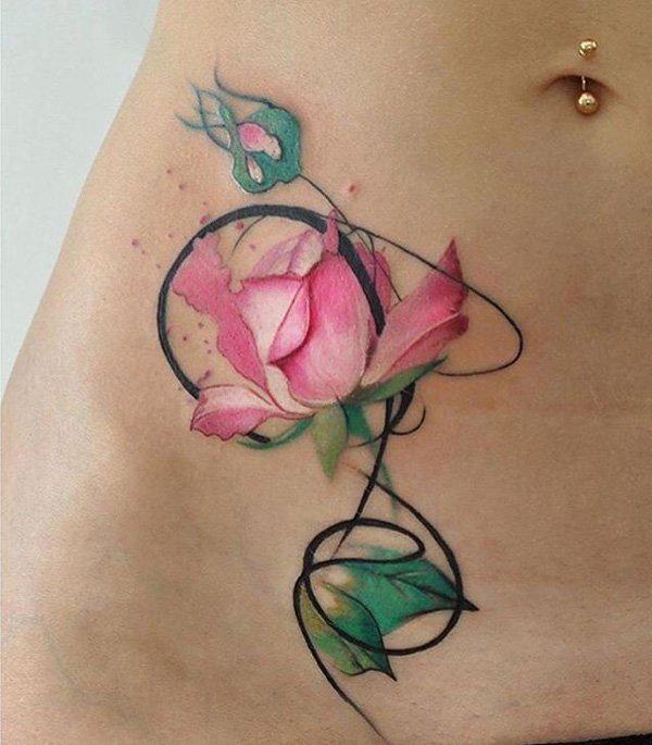 140 Meaningful Rose Tattoo Designs