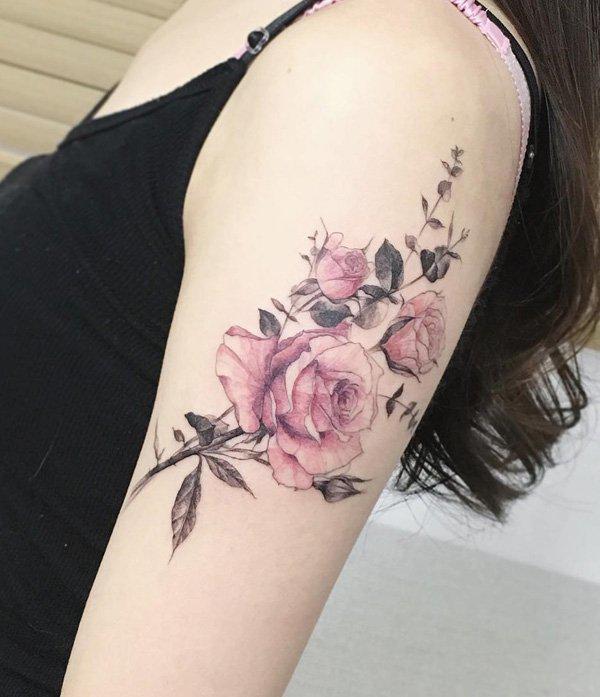 140 Meaningful Rose Tattoo Designs