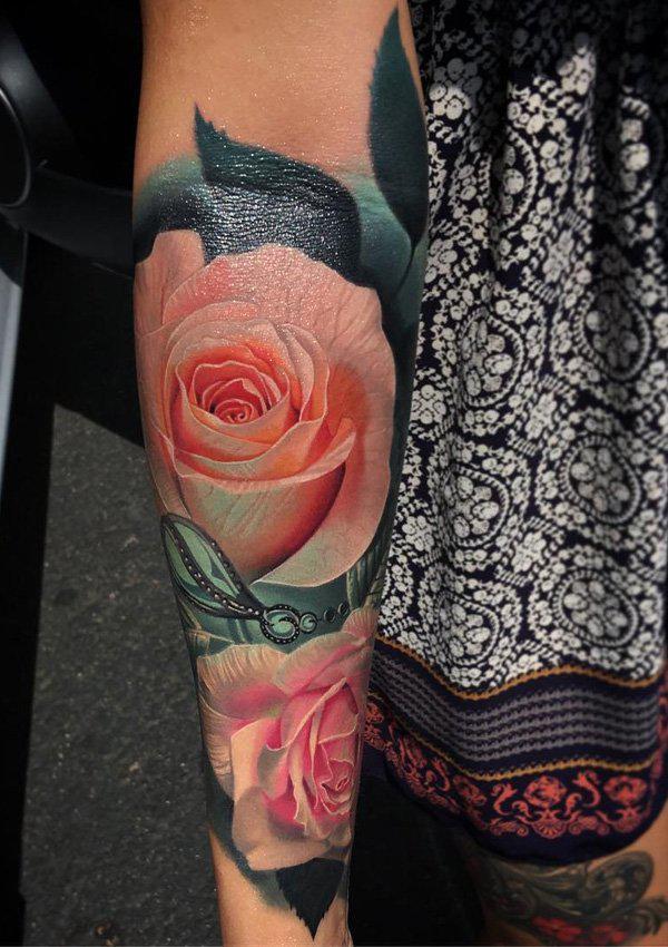 140 Meaningful Rose Tattoo Designs
