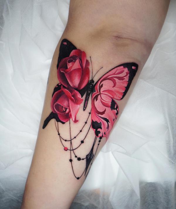 140 Meaningful Rose Tattoo Designs