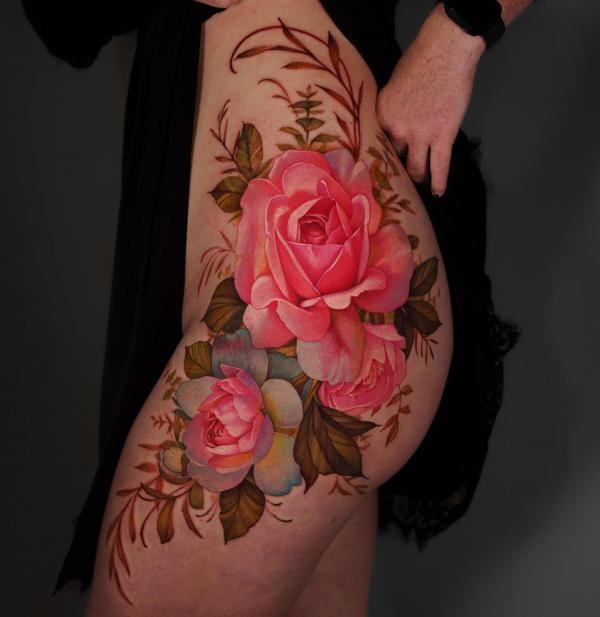140 Meaningful Rose Tattoo Designs