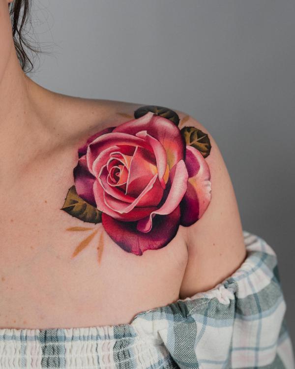 140 Meaningful Rose Tattoo Designs