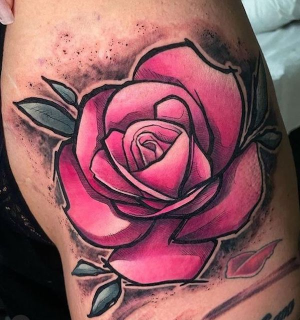 140 Meaningful Rose Tattoo Designs