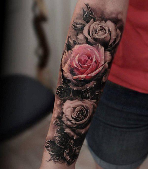 140 Meaningful Rose Tattoo Designs