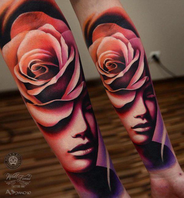 140 Meaningful Rose Tattoo Designs
