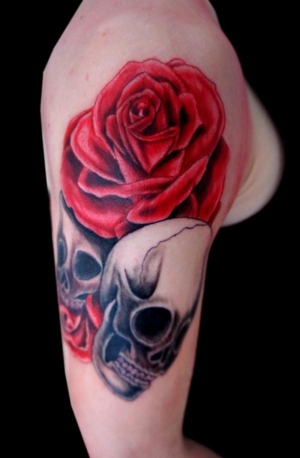 140 Meaningful Rose Tattoo Designs