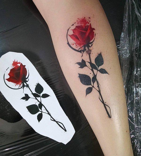 140 Meaningful Rose Tattoo Designs