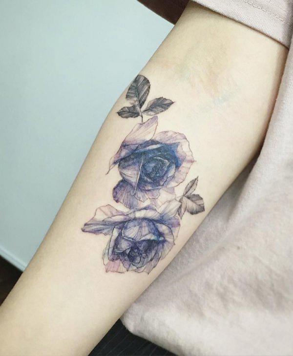 140 Meaningful Rose Tattoo Designs