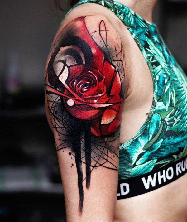 140 Meaningful Rose Tattoo Designs