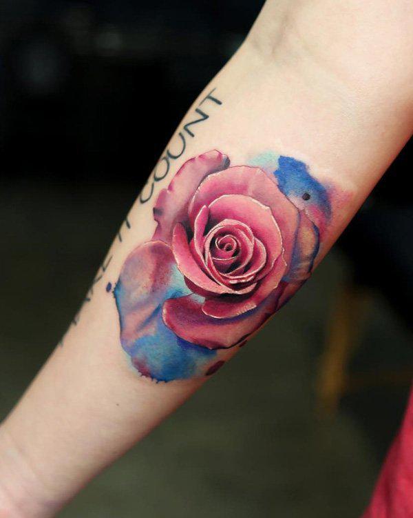 140 Meaningful Rose Tattoo Designs