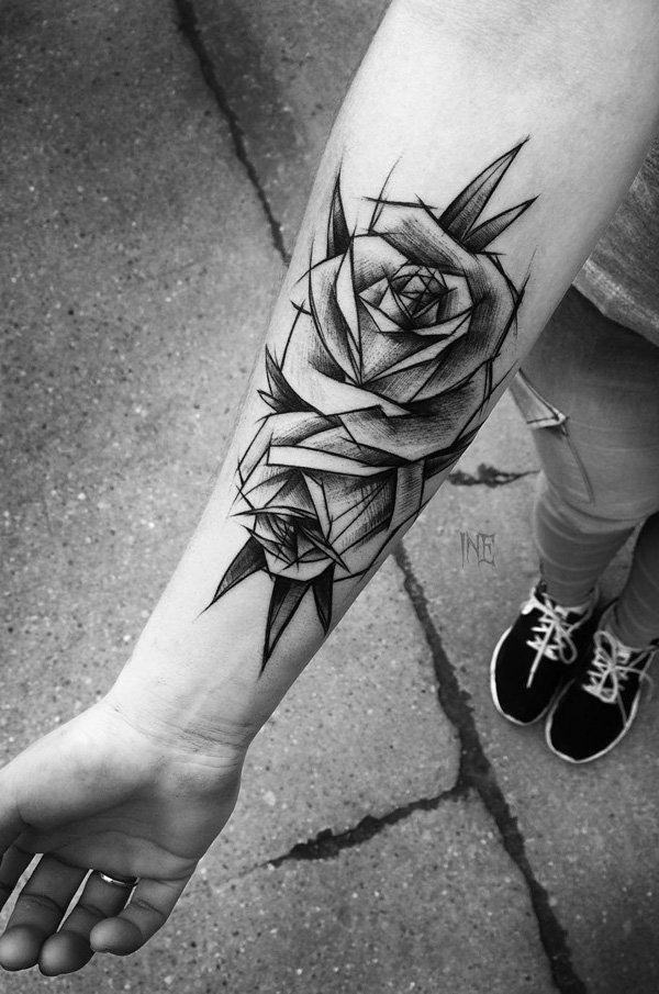 140 Meaningful Rose Tattoo Designs