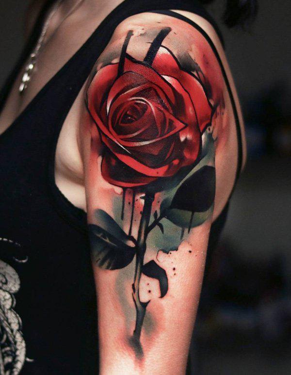 140 Meaningful Rose Tattoo Designs