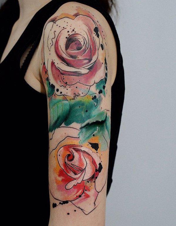 140 Meaningful Rose Tattoo Designs
