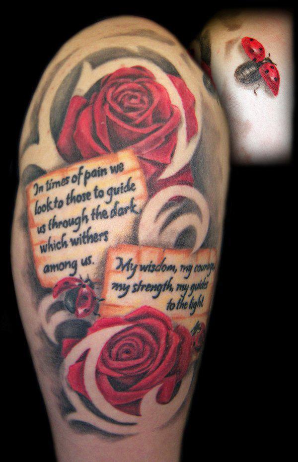 140 Meaningful Rose Tattoo Designs