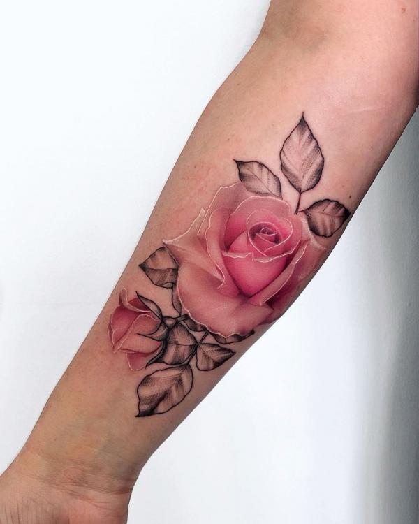 140 Meaningful Rose Tattoo Designs