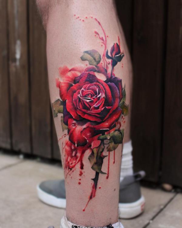 140 Meaningful Rose Tattoo Designs