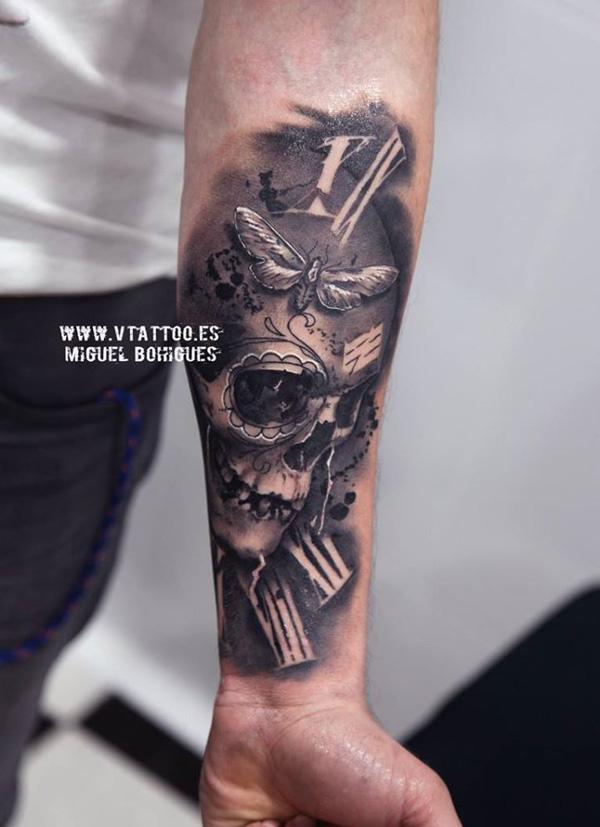 130 Awesome Skull Tattoo Designs
