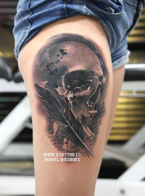 130 Awesome Skull Tattoo Designs